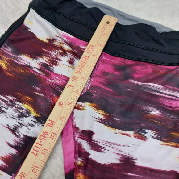 Lululemon Pace Tight Full-on Luxtreme Pigment Wind Berry Rumble Leggings 6 - Picture 5 of 10